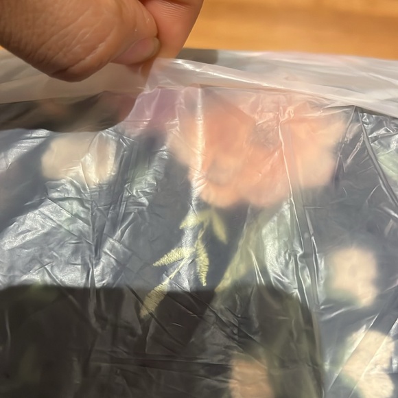 FOR LOVE & LEMONS Luna Maxi Dress In Embroidered Black Floral Size XS NWT - Picture 6 of 10